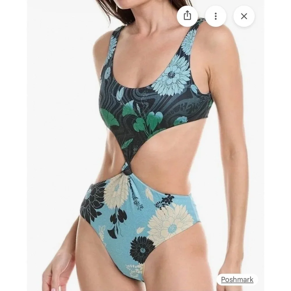 AGUA BENDITA‎ KAAW Kasie One-Piece Size Medium New with Tags